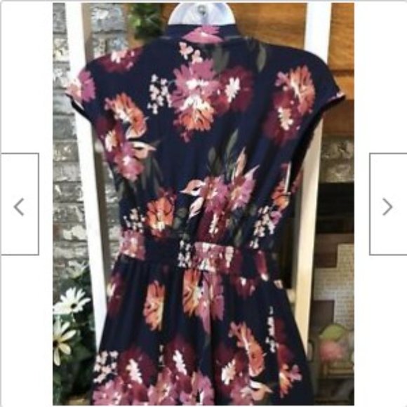 Maternity Sleeveless Smocked Empire Waist Dress - Picture 4 of 6